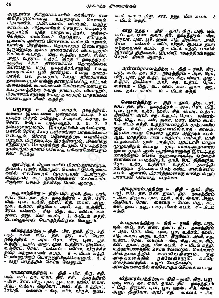 Panchangam